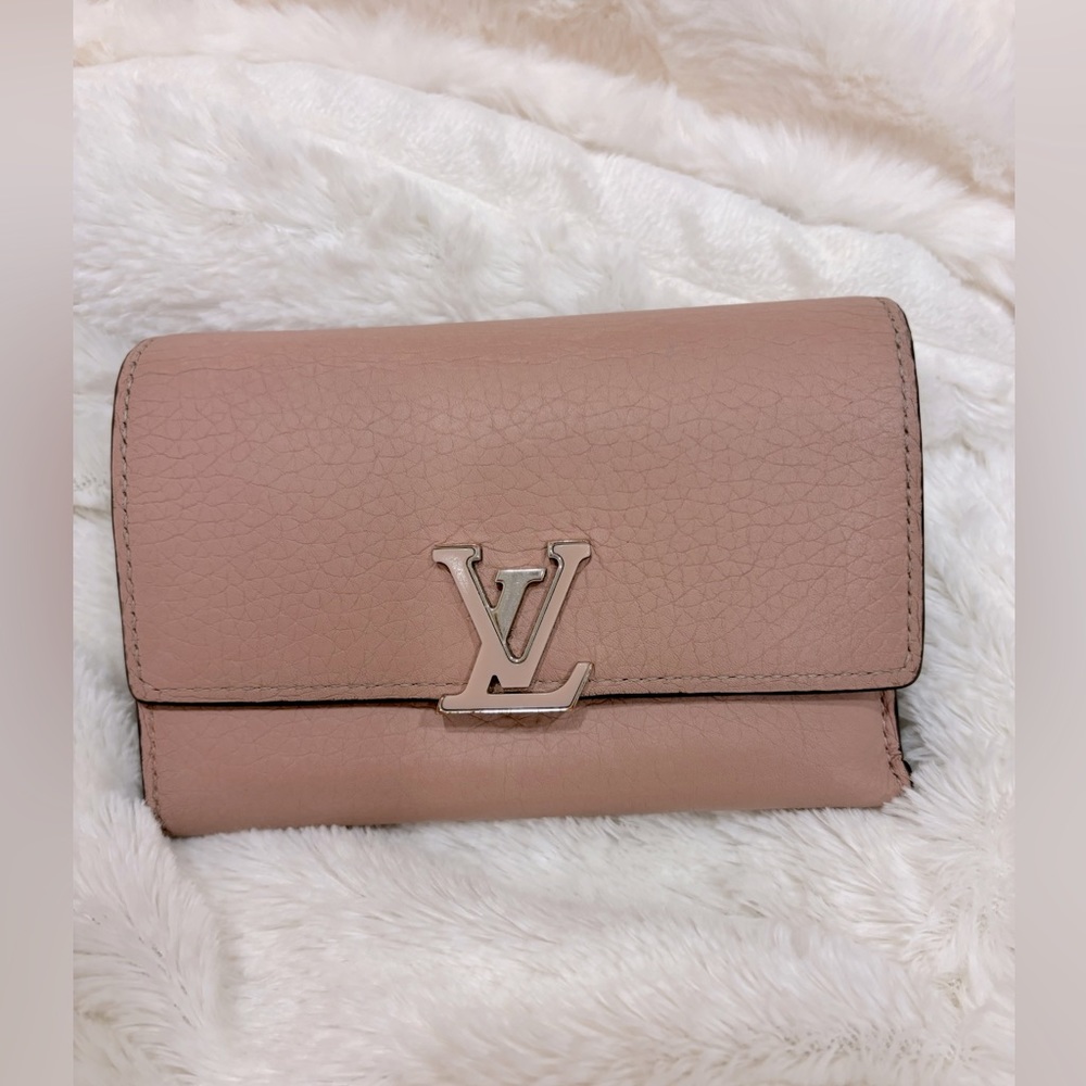 Louis Vuitton “Capucines” Compact Wallet